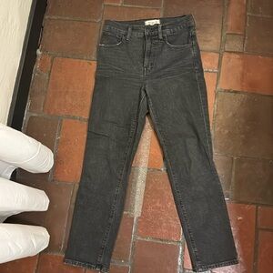 Madewell the perfect vintage crop Jean
